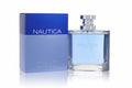 Nautica Voyage perfume bottle and packaging on a white background