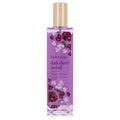 Bodycology Dark Cherry Orchid fragrance mist bottle on a white background