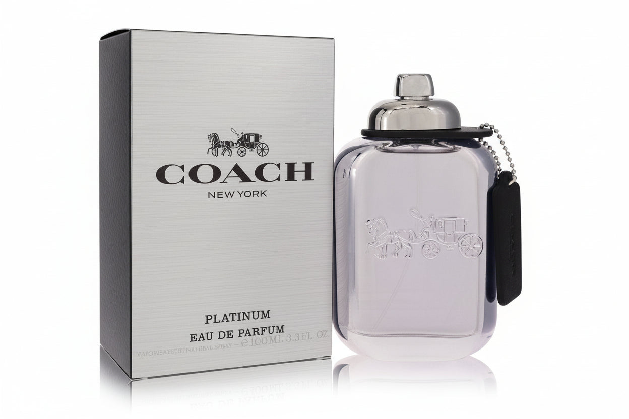 Coach Platinum by Coach Eau De Parfum Spray 3.3 oz (Men)